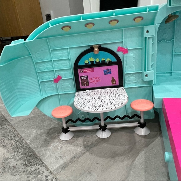 LOL Surprise Doll Camper 2 in 1 Blue Glamper Camper Van House & NO Accessories - Picture 6 of 9